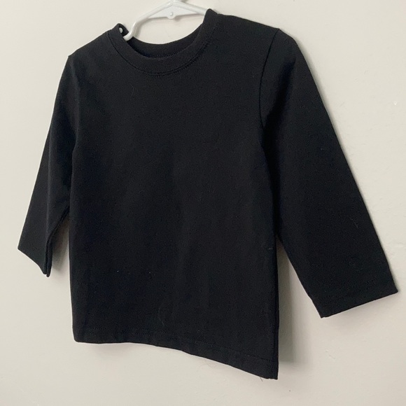 2T Black Long Sleeve Shirt - Picture 9 of 11